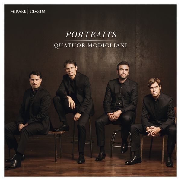 CD-Cover Quatuor Modigliani | mirare (c) Luc Braquet