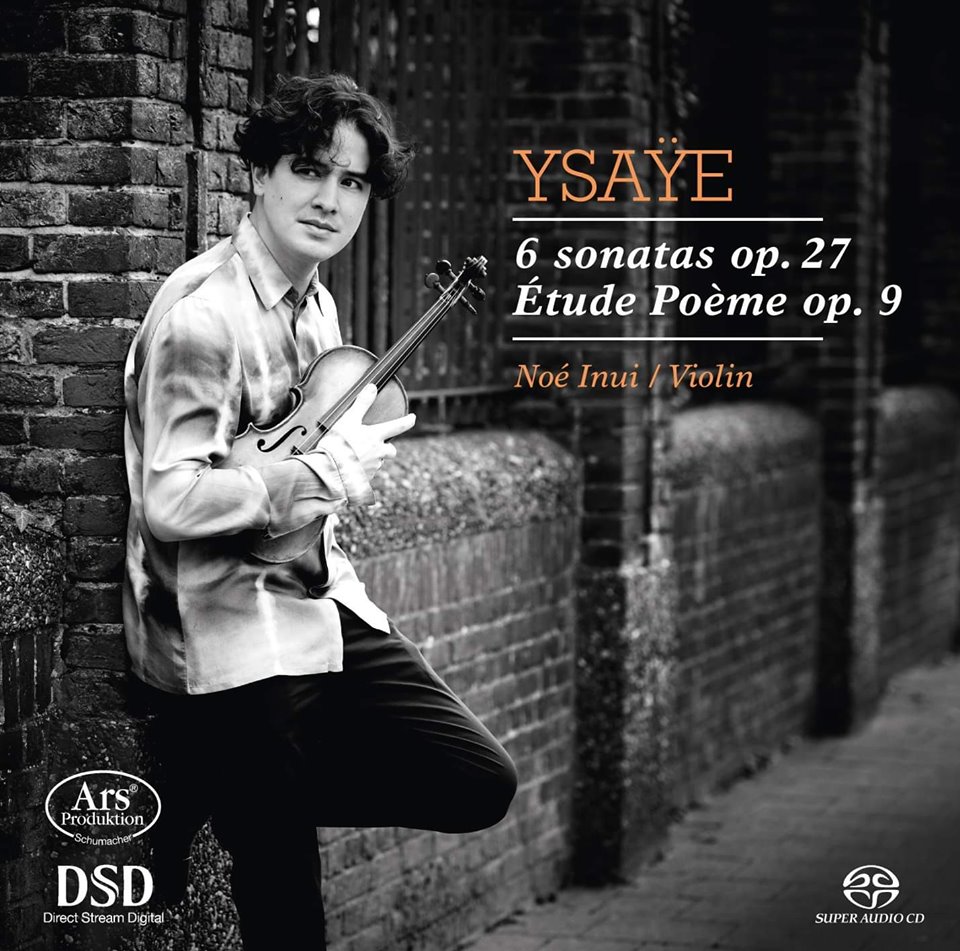 CD cover Noé Inui | ars Produktion (c) Maurice Lammerts Van Bueren