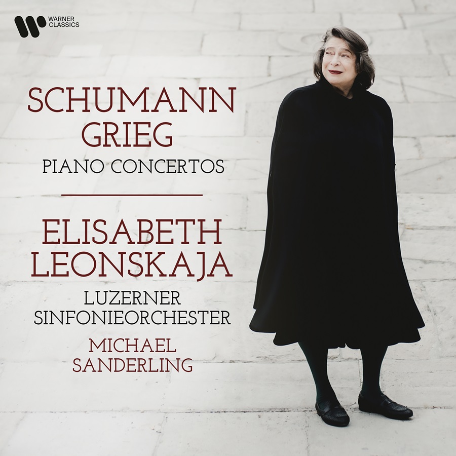 Cover Grieg Leonskaja Sanderling Luzerner Sinfonieorchester