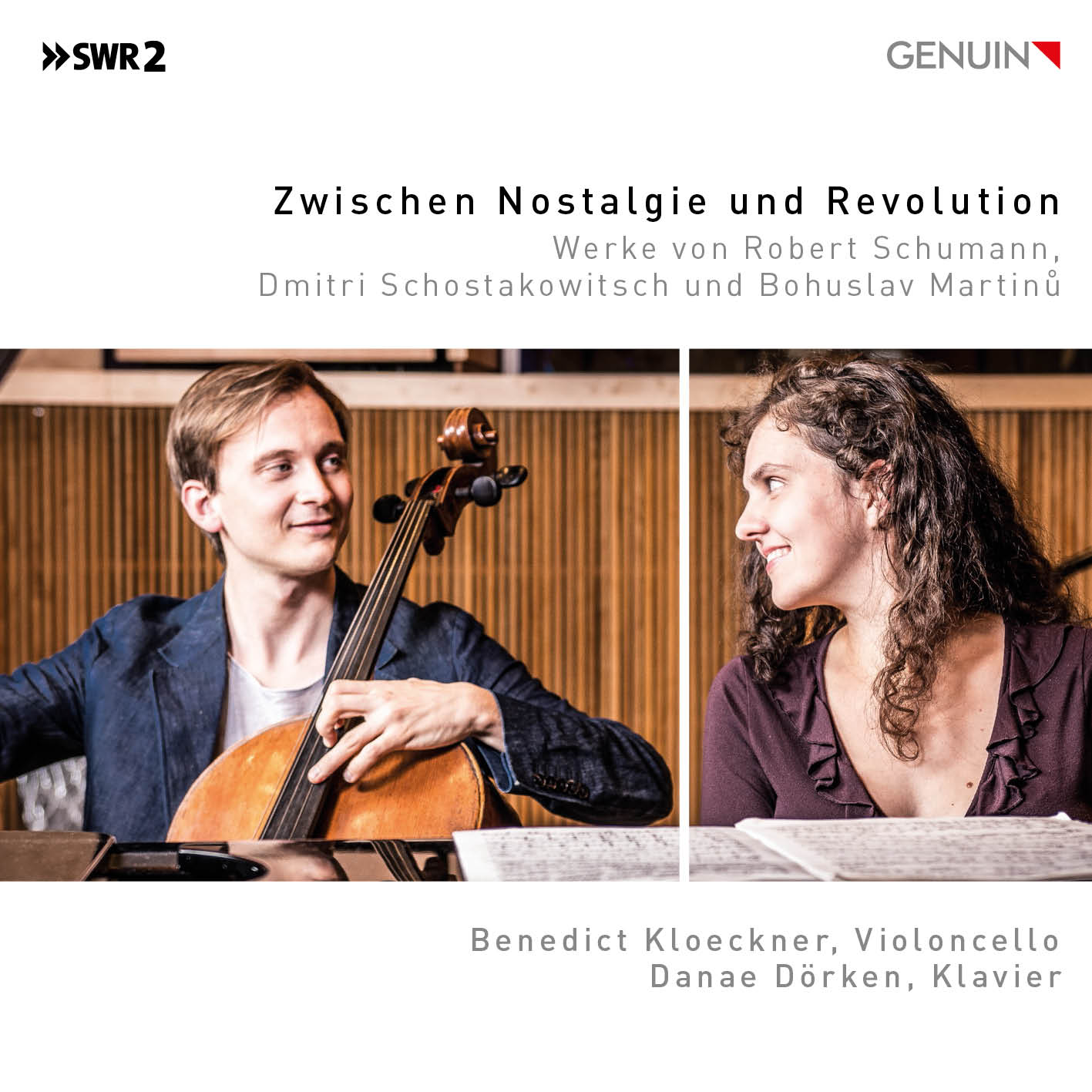 CD-Cover Benedict Kloeckner | Genuin (c) SWR