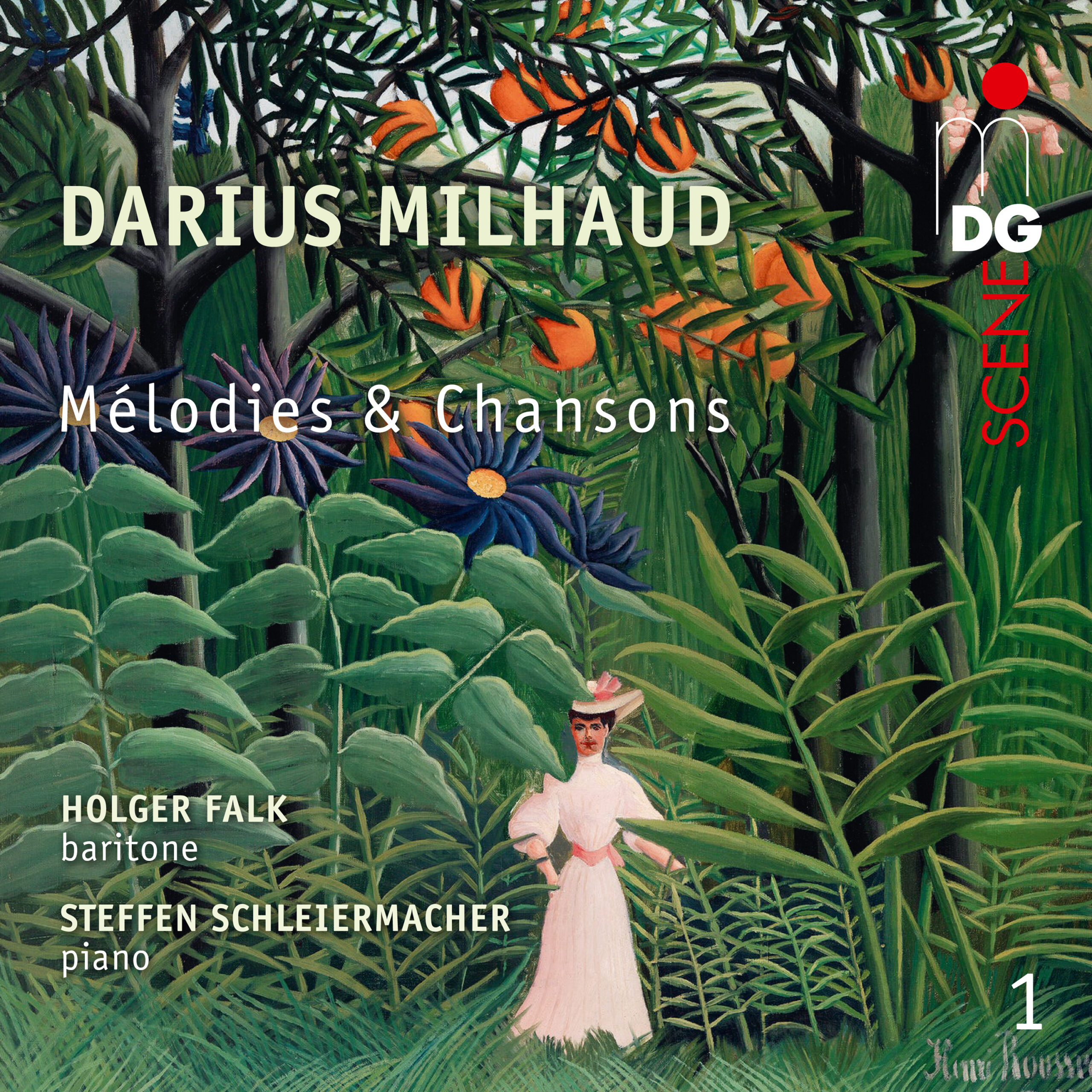 Cover Milhaud Melodies & Chansons MDG