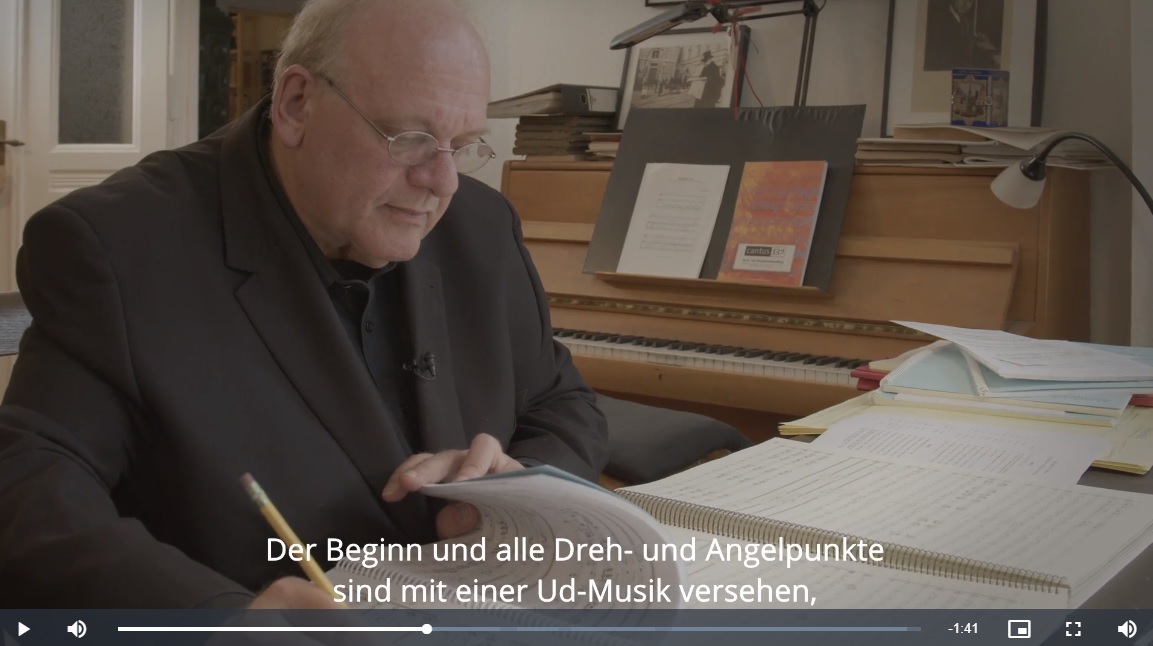 Screenshot Videotrailer Glanert Jüdin von Toledo